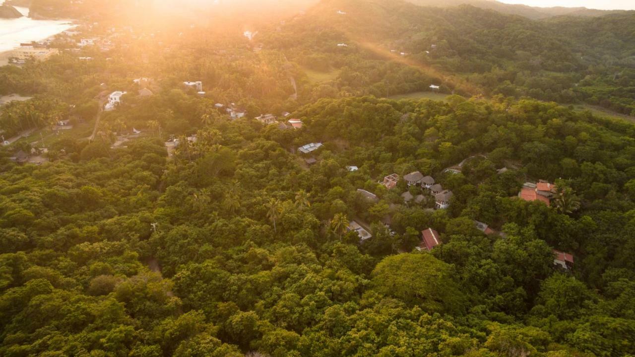 Cabanas Biuzaa Hotel Zipolite Bagian luar foto